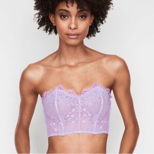 Victoria's Secret Light Purple Lace Bandeau